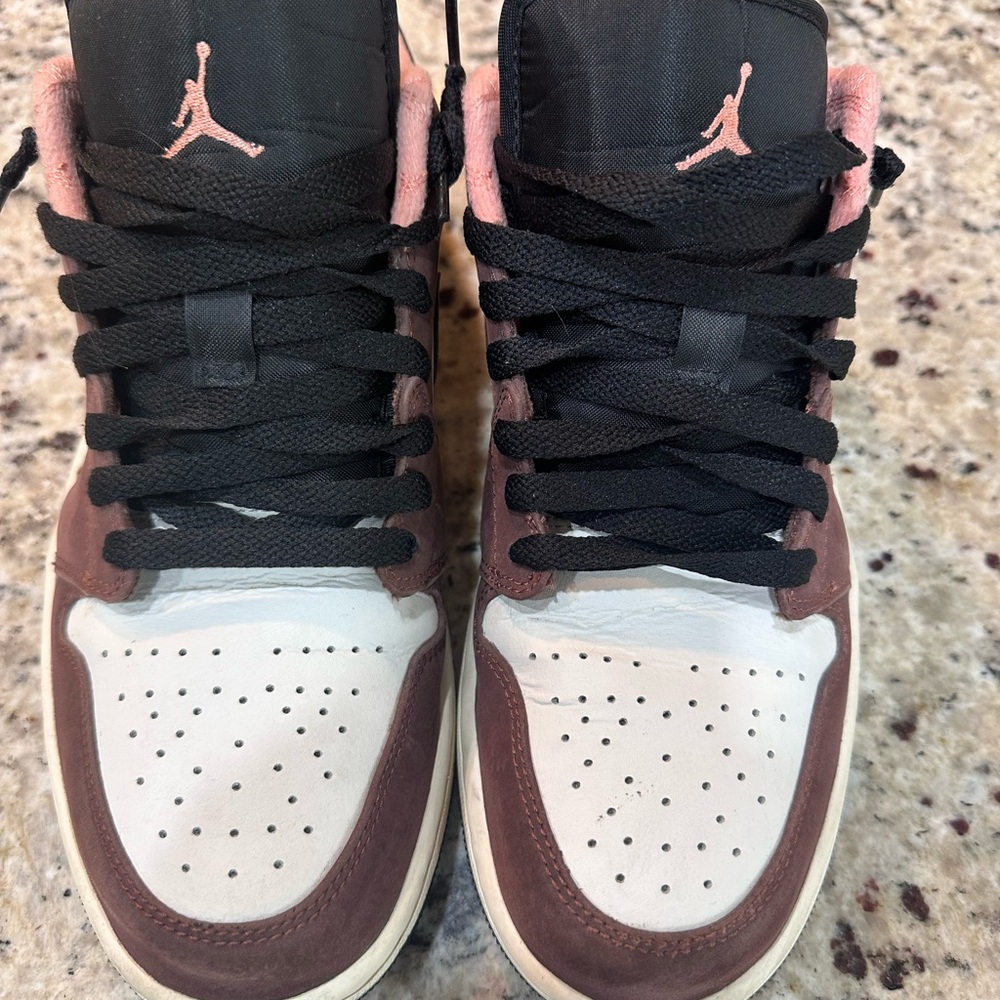 Nike Athletic Shoes - Black, Pink, and White